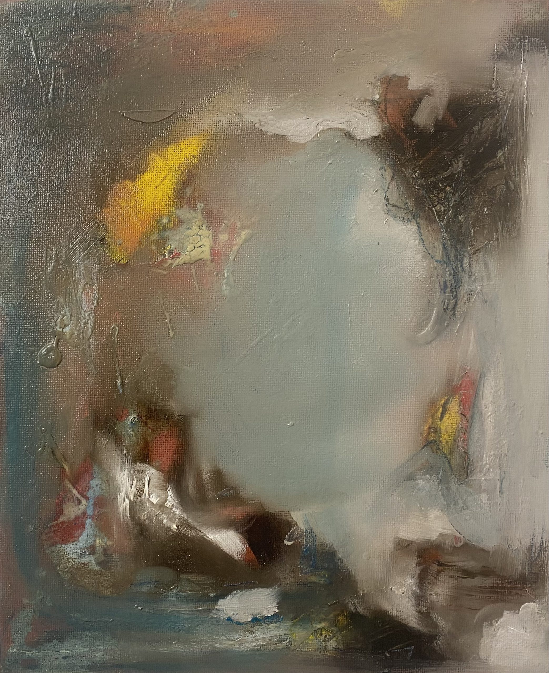 OHNE TITEL, Öl auf Leinwand