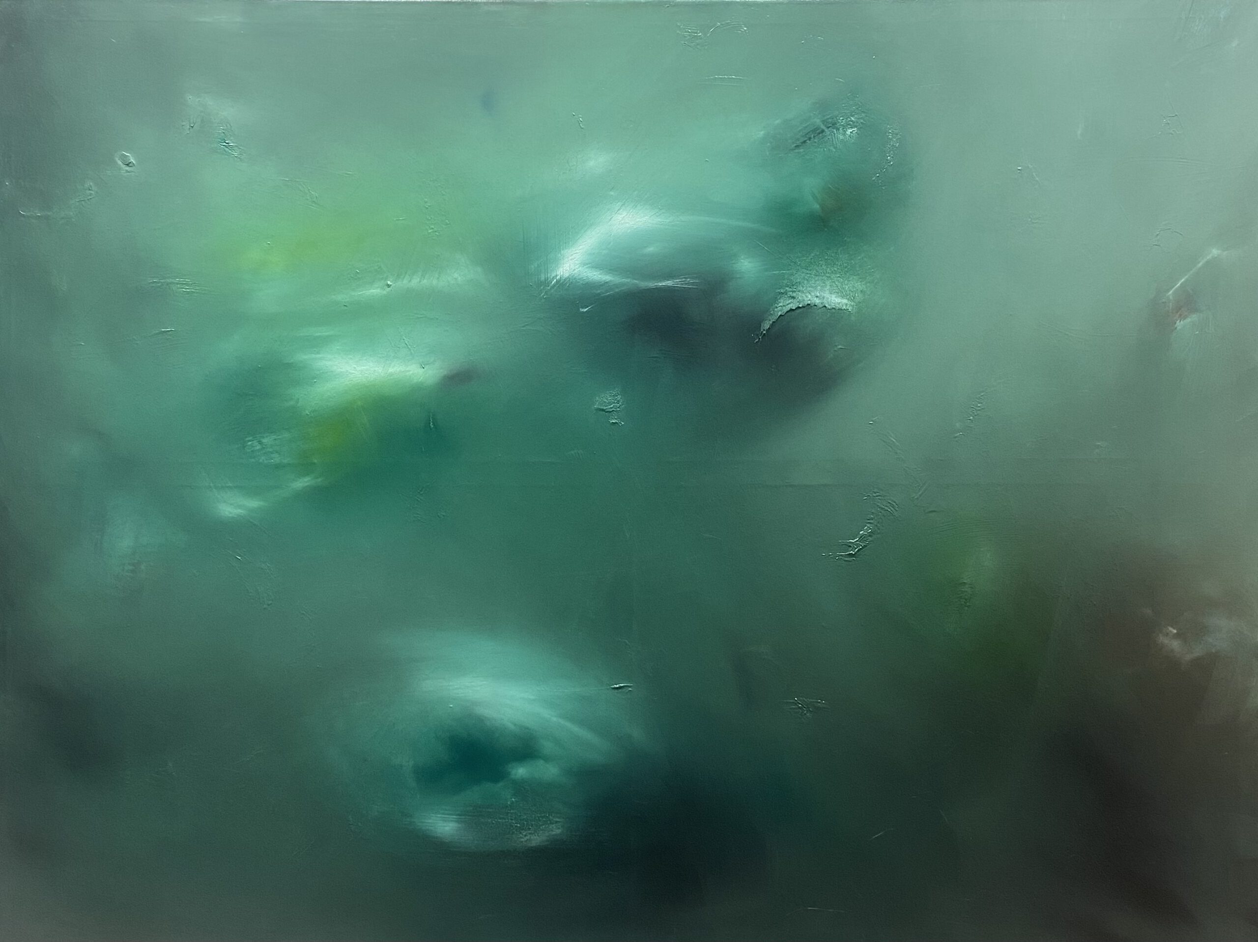 FLOATING, Öl auf Leinwand